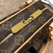 lv vintage school bag monogram 29×12×21m - 3