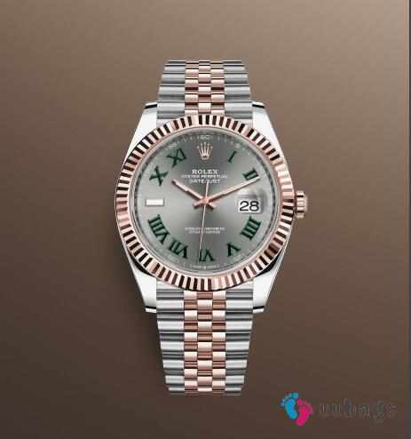 rolex datejust 41mm everose gold color - 1