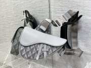 Dior saddle men bag grey 26x19x4.5cm - 1