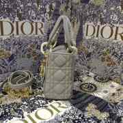 Lady dior grey and gold buckle matel chain 17cm - 2