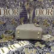 Lady dior grey and gold buckle matel chain 17cm - 3