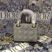 Lady dior grey and gold buckle matel chain 17cm - 4