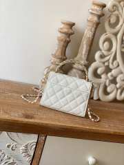 Chanel kelly handle bag 11.5x11.5x5.5cm - 2