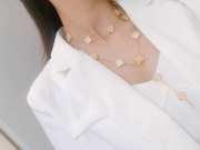 Van cleef long necklace 20 followers 40cm - 2