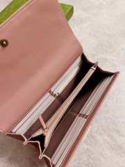 Gucci wallet pink 19cm - 3