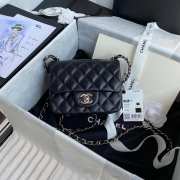 Chanel flap bag lamskin 17cm - 1