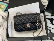 Chanel flap black color 20 cm - 5