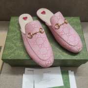 WOMEN'S PRINCETOWN GG SLIPPER PINK CANVAS  - 4