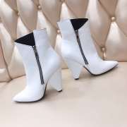 YSL White Boots 10.5 cm - 6