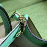 Gucci Jumbo GG mini tote bag Green 16 x 20 x 7 cm - 5