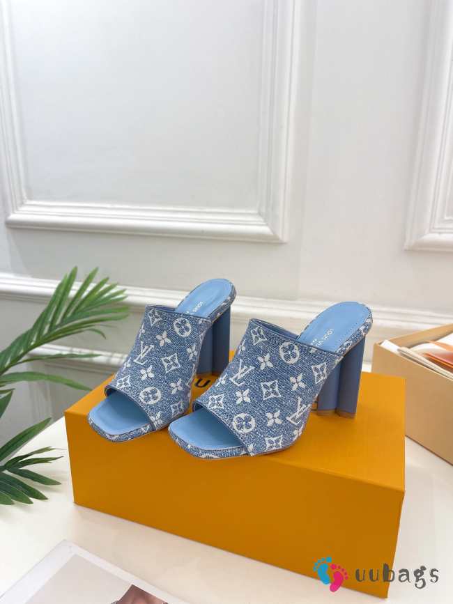 Louis Vuitton Blue High Heels 10 cm - 1