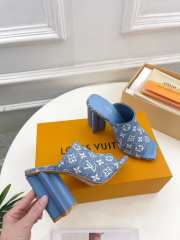 Louis Vuitton Blue High Heels 10 cm - 6