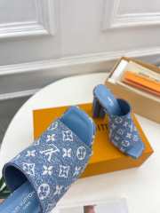 Louis Vuitton Blue High Heels 10 cm - 3