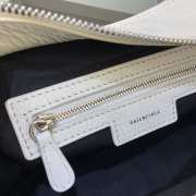  Balenciagα Neo Cagole White Bag 26x13x18 cm - 4