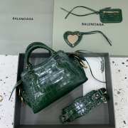 Balenciagα Neo Cagole Deep Green Bag 26x13x18 cm - 5