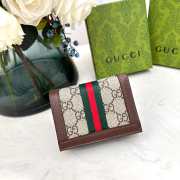 Gucci white card case wallet 11x9x3cm - 3