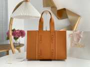 Chloe Medium Woody Tote Bag 37x26x12cm - 1