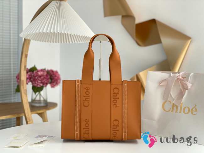 Chloe Small Woody Tote Bag 26x20x8cm - 1