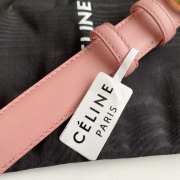 Celine Pink Copper Buckle Belt width 2.5cm - 4