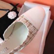 Chanel White Slingback 6.5cm - 3