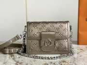 Louis Vuitton Mini Dauphine Silver Bucklet 20x15x9cm - 1