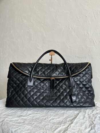 YSL Es Giant Travel Bag Black 56×50×19cm