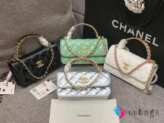 Chanel Mini Flpa Bag With Top Handle 17cm - 1