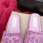 Chanel Tweed Slipper  - 3