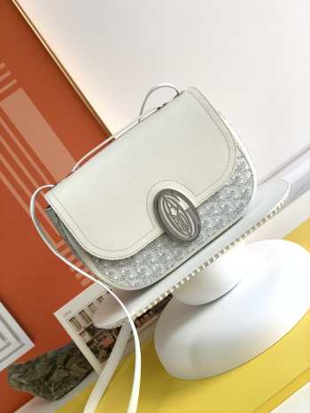 Goyard 233 Postman Bag Grey 25x17x8cm