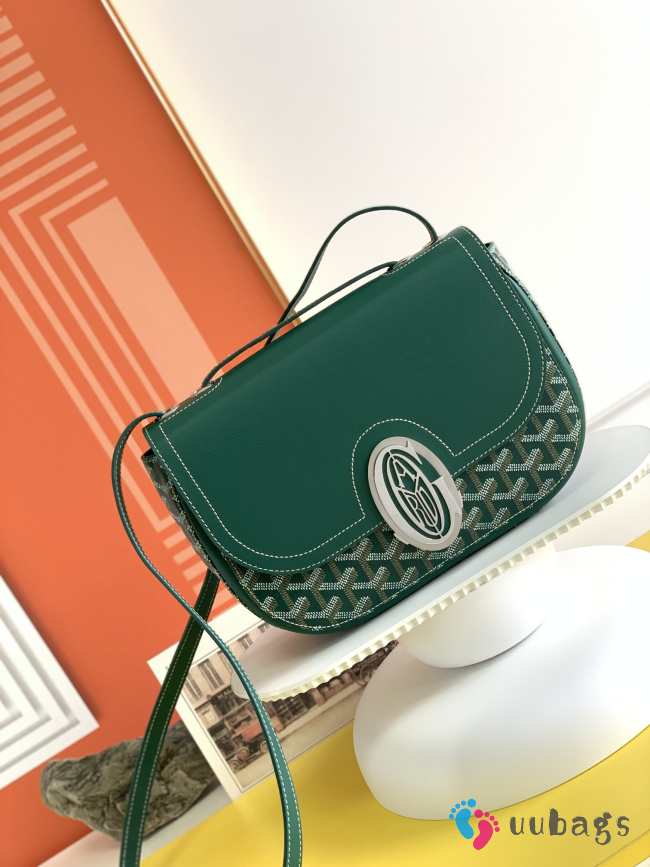 Goyard 233 Postman Bag Green 25x17x8cm - 1