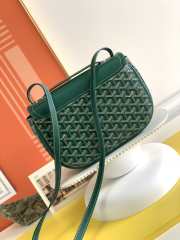 Goyard 233 Postman Bag Green 25x17x8cm - 6