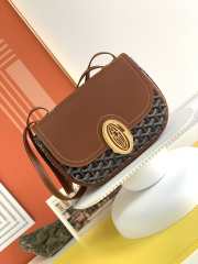 Goyard 233 Postman Bag Brown 25x17x8cm - 1