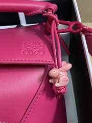 Loewe Puzzle Edge Bag Pink 24x10.5x16.5cm - 6