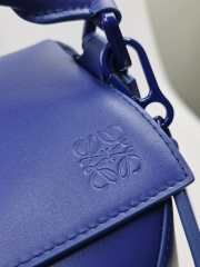 Loewe Puzzle Edge Bag Blue 24x10.5x16.5cm - 2