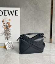 Loewe Puzzle Edge Bag Black 18x7.5x12cm - 1