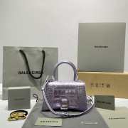 Balenciaga Hourglass with silver bucklet Handbag  - 1