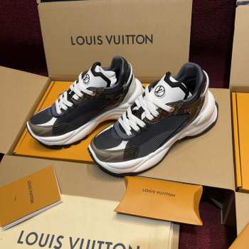 Louis Vuitton Black Running Shoes 55 