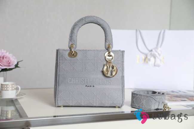 Chistian Dior D-lite Black DR-031 Grey 24x20x11cm - 1