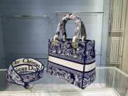 Chistian Dior D-lite Black Blue 24x20x11cm - 5