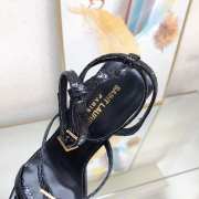 YSL High Heel Black 10cm - 3