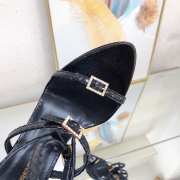 YSL High Heel Black 10cm - 2