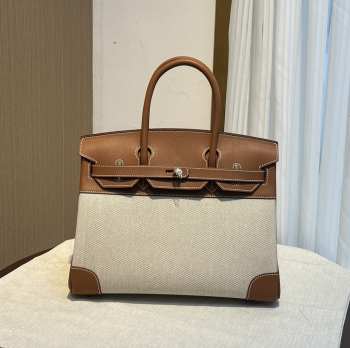 Hermes Birkin Swift Brown with gold bucklet 30cm