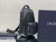 Christian Dior Diamond Backpack 21x32x10cm - 2