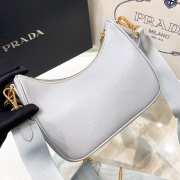 Prada Hobo White 22x18x6.5cm - 4