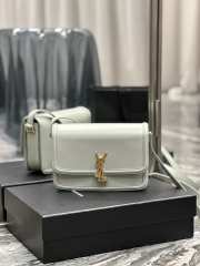 YSL Solferino Medium Satchel In Box Leather 23x16x6cm - 1