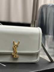 YSL Solferino Medium Satchel In Box Leather 23x16x6cm - 6