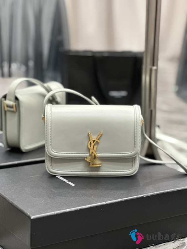 YSL Solferino Small Satchel In Box Leather 19×13×5cm - 1