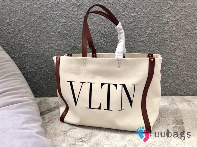 Valentino Logo VLTN Tote Bag 37x12x32cm - 1