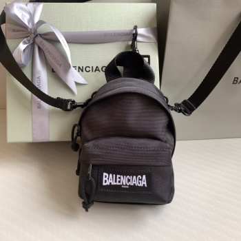 Balenciaga Mini Backpack Crossbody 14x19.8x5.3cm