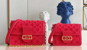 Louis Vuitton Dauphine red M20749